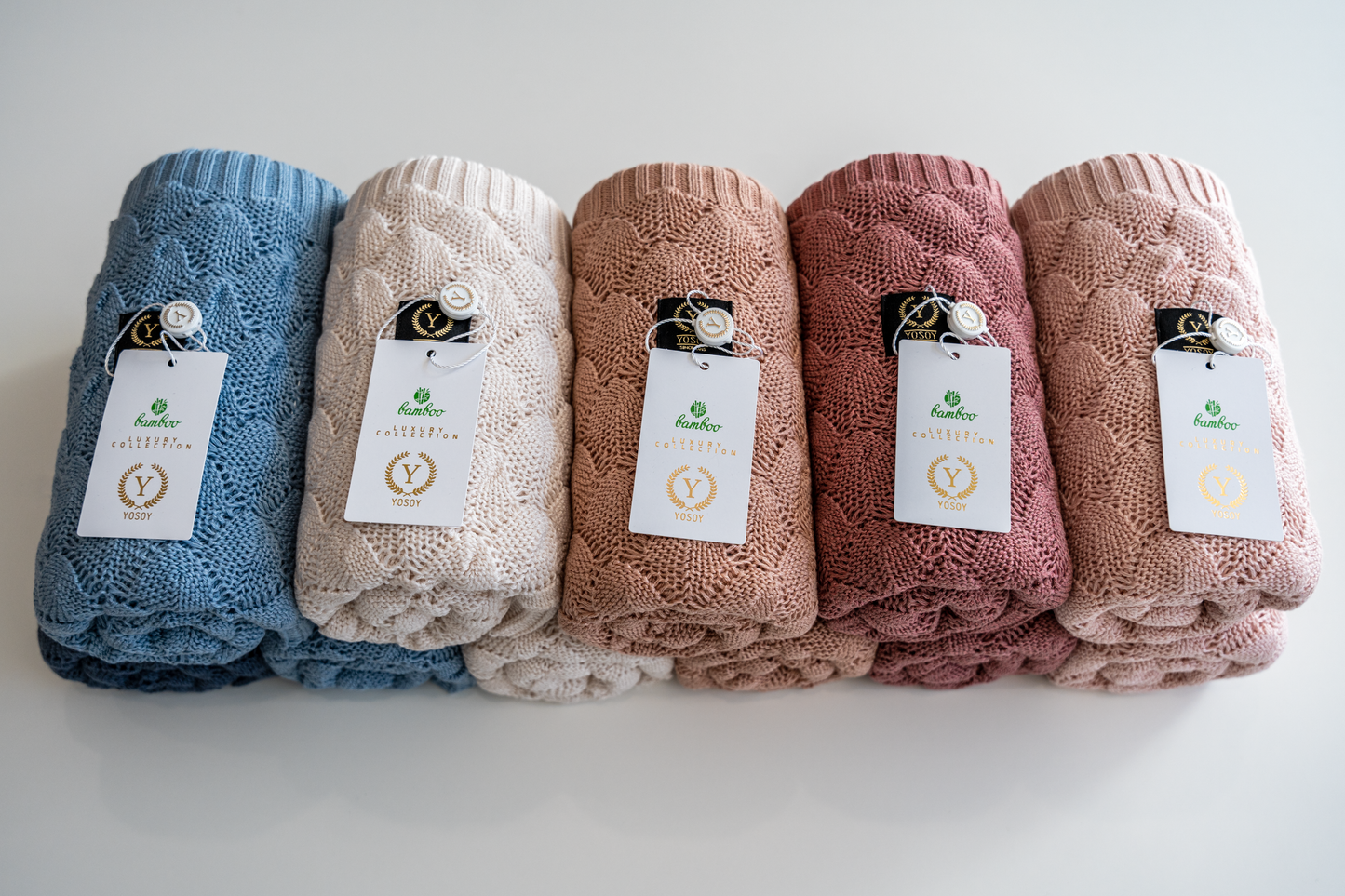 White Pearl Openwork Blanket