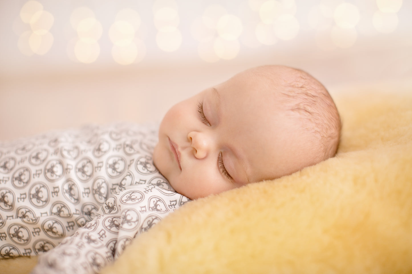 Long sleeve bodysuit with Dear Eco logo