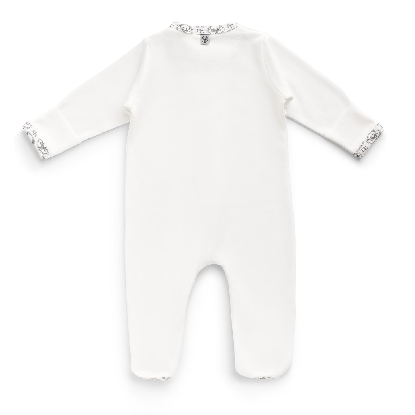 Full-zip footed coverall