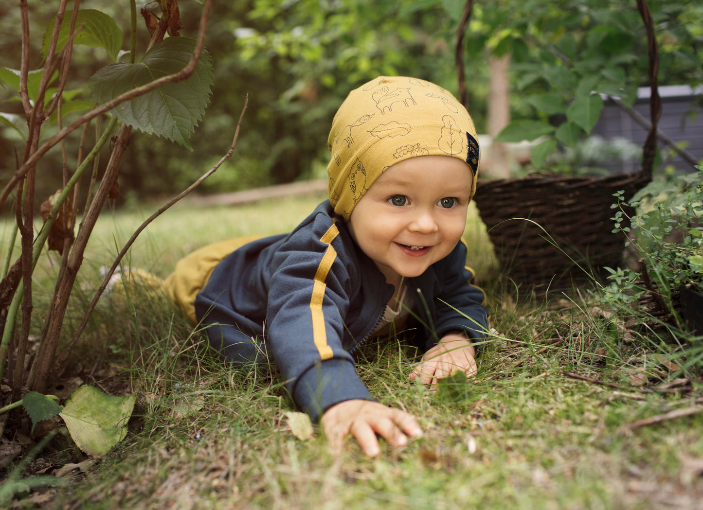 Secret Forest sweatshirt with zipper