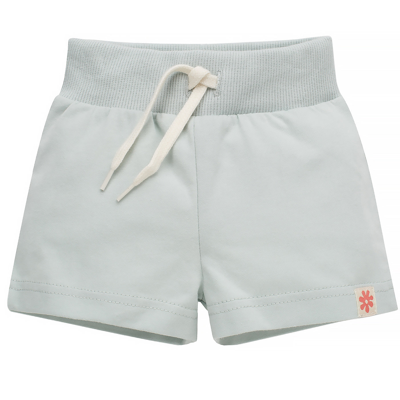 Drawstring Shorts in Mint Green