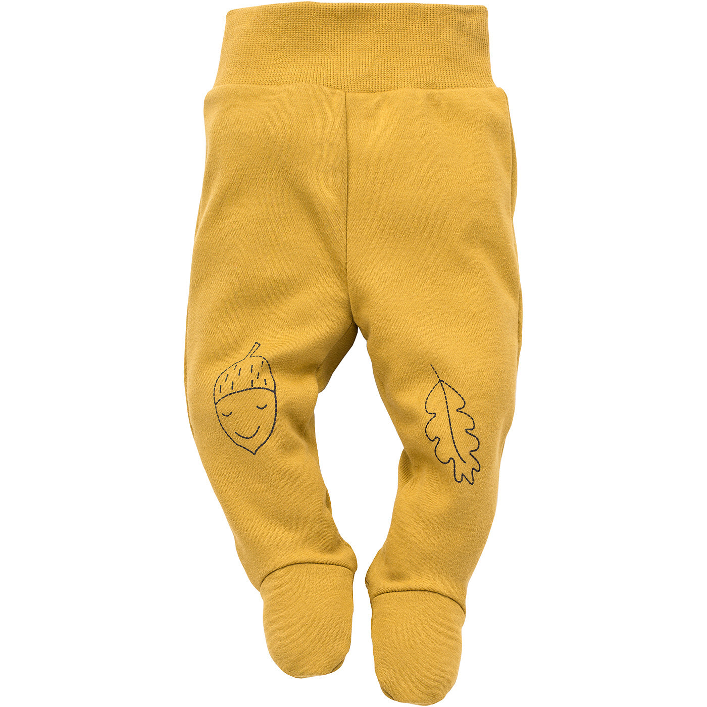 Baby boy footed leggings - Secret Forest