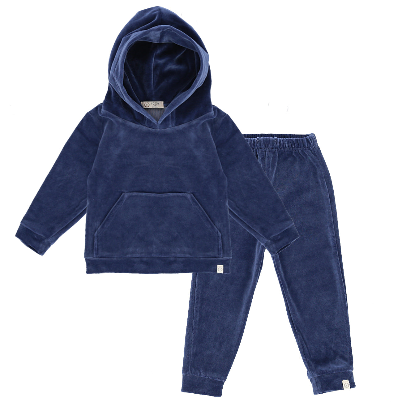 Indigo Velour 2-piece Set