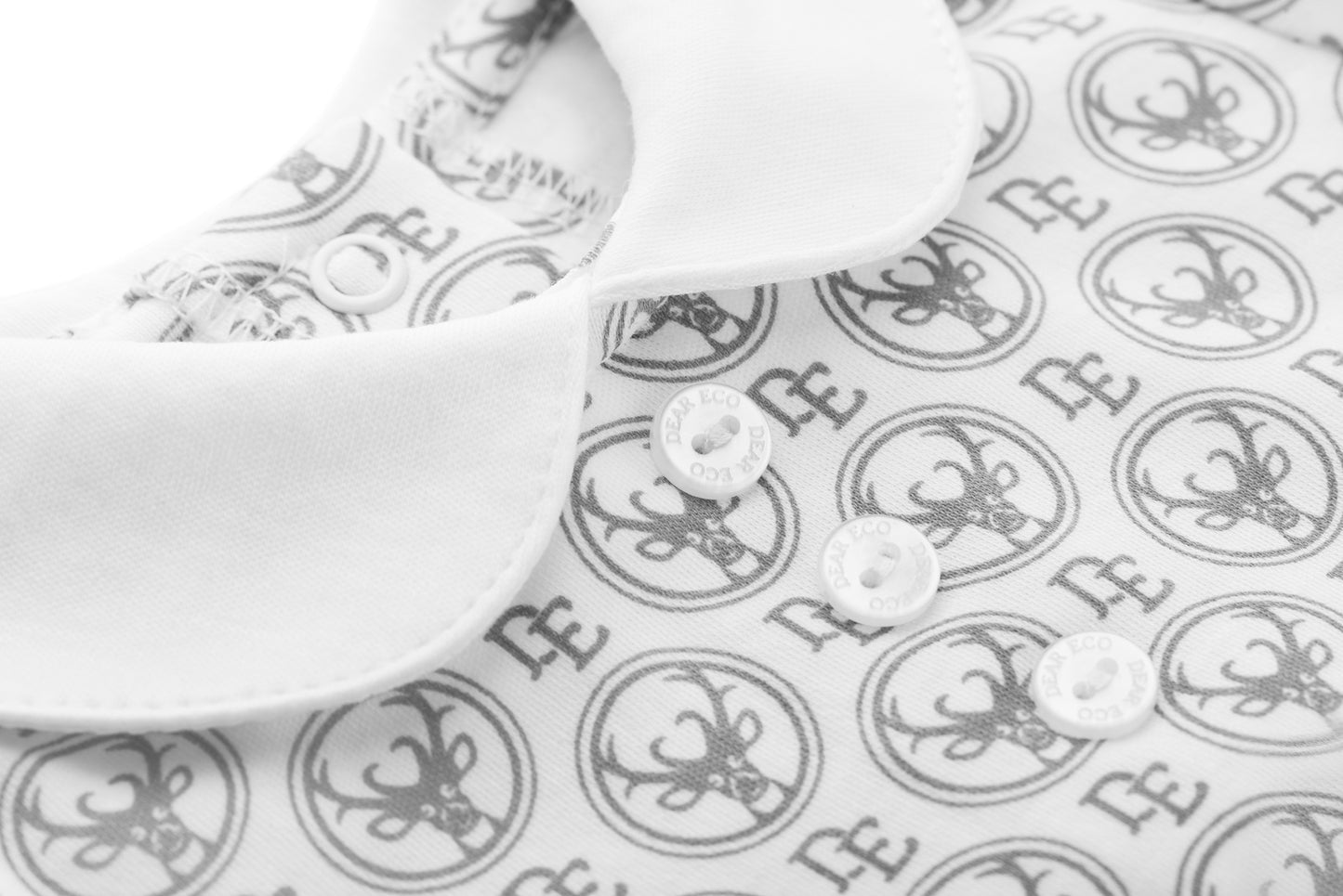 Baby Girl Bodysuit with Collar