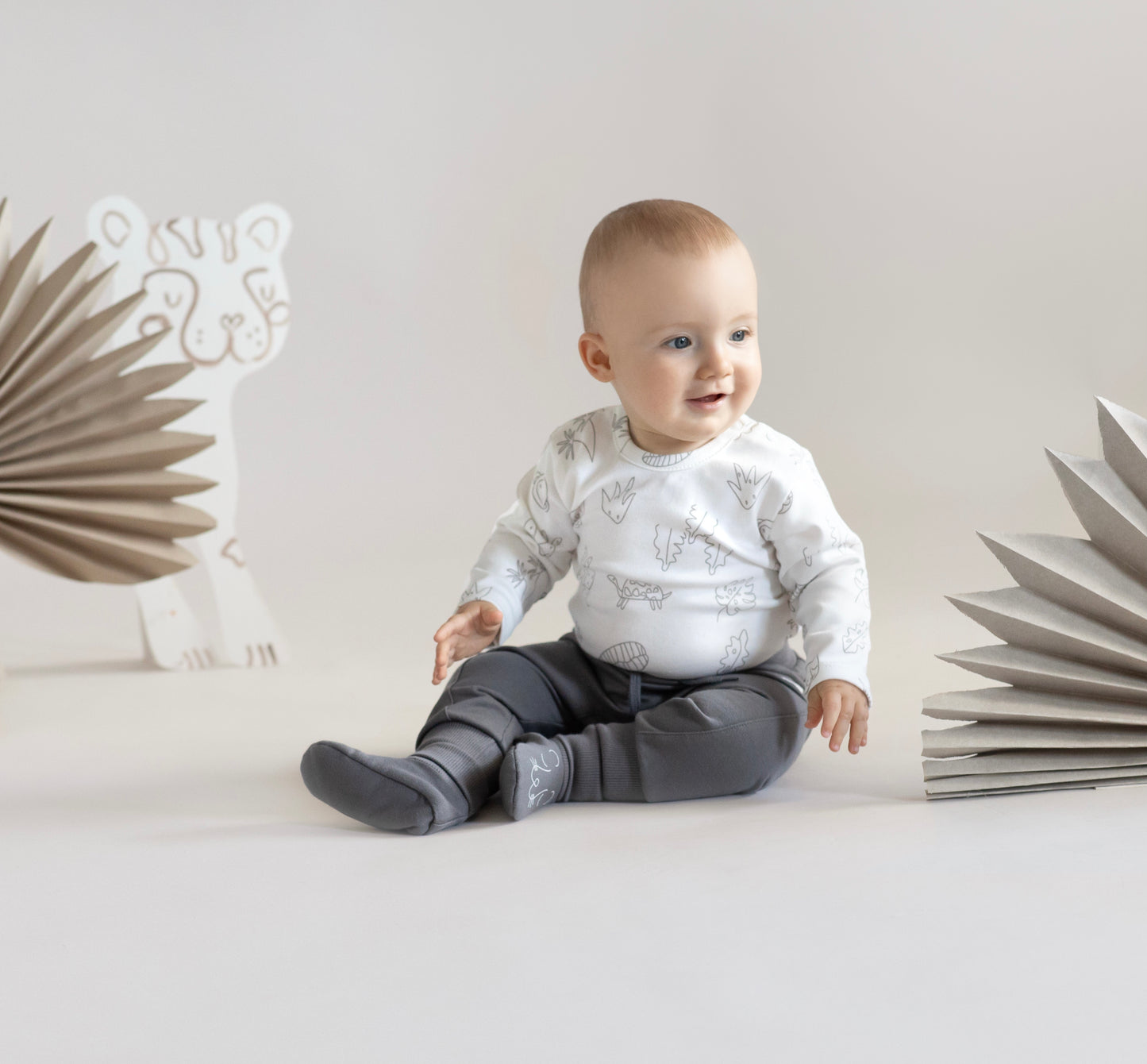 Long sleeve bodysuit - Jungle