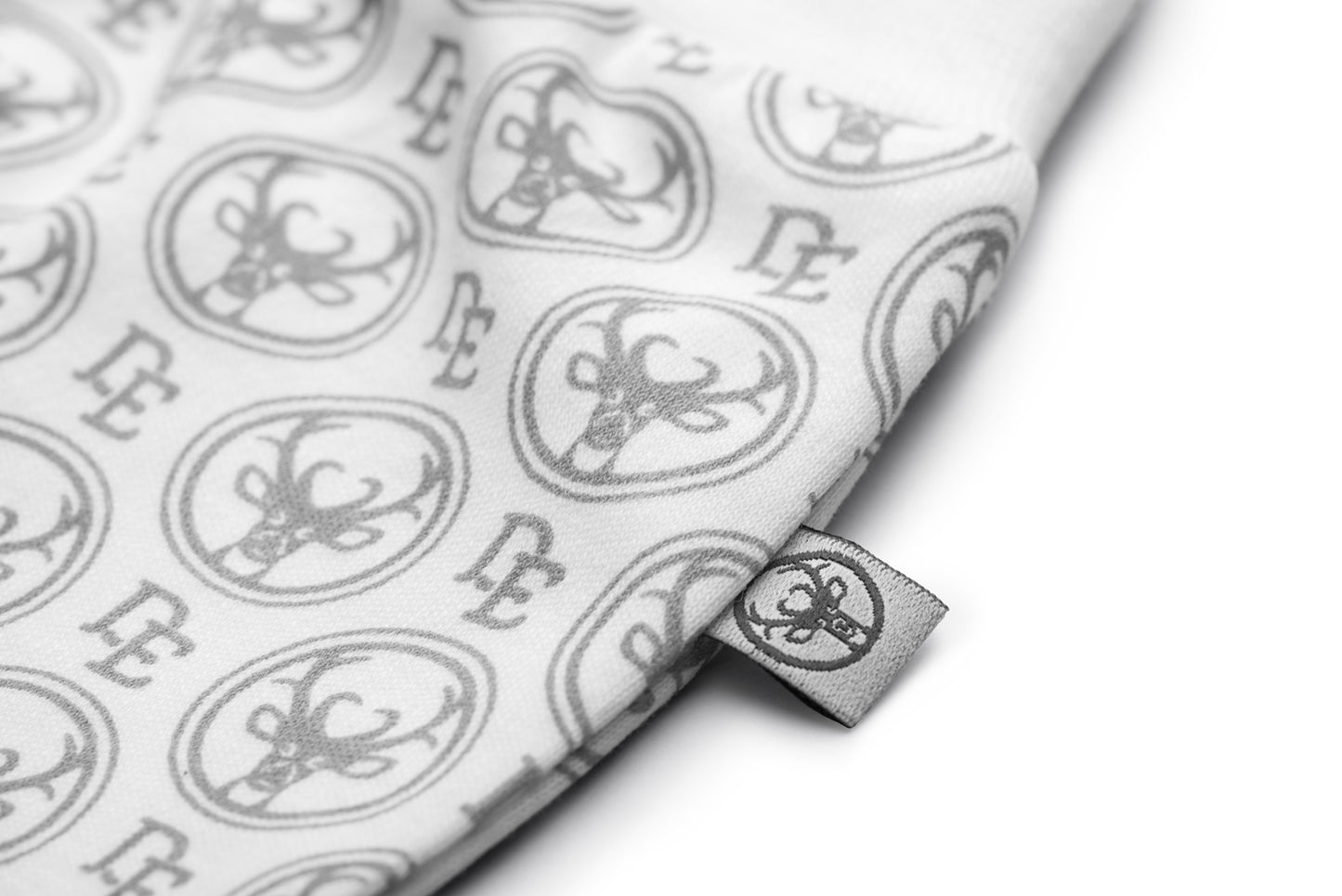 Baby footed leggings with Dear Eco logo