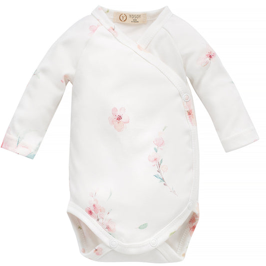 Baby Girl Side Snap Bodysuit JAPANESE FLOWERS
