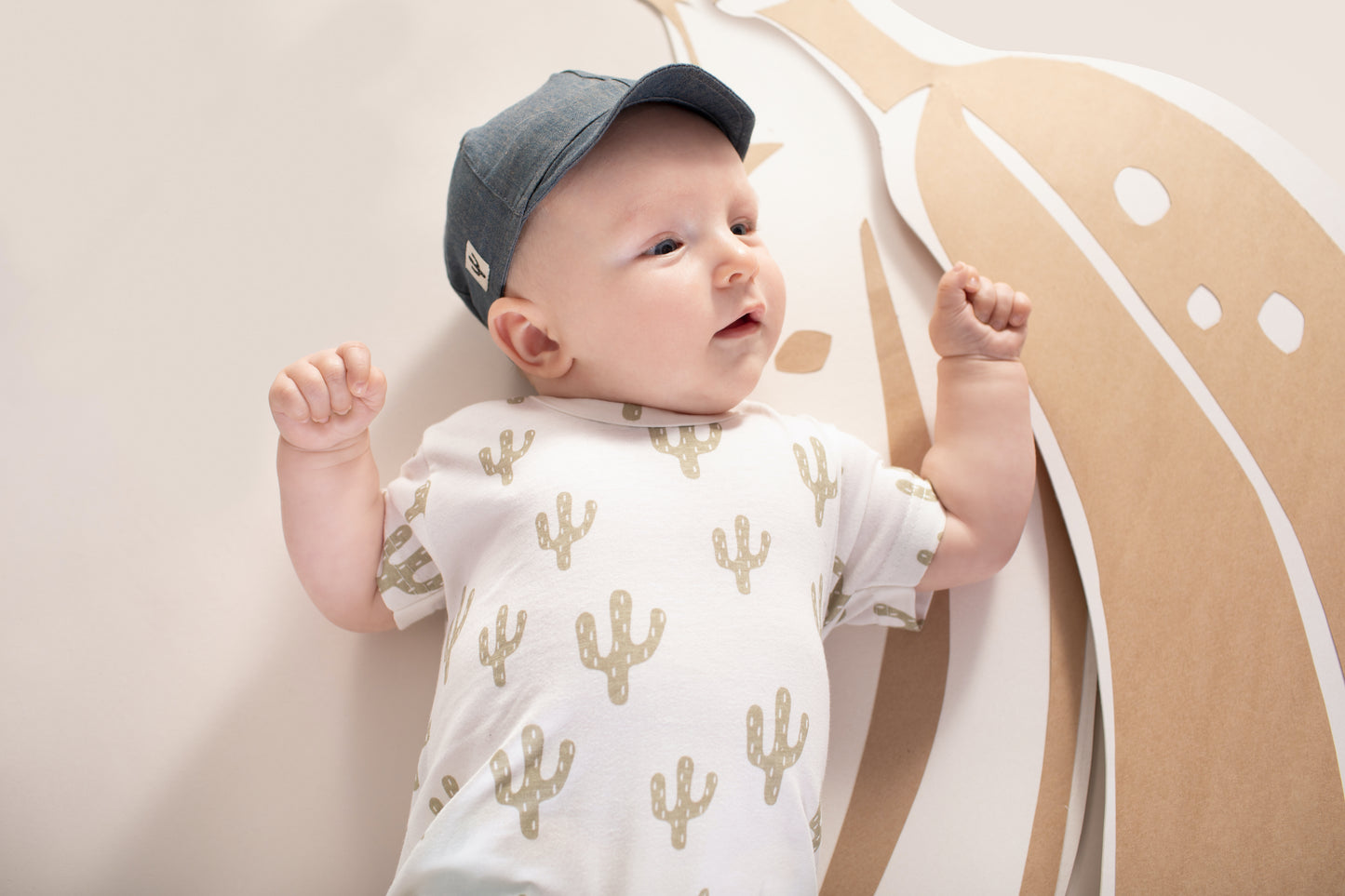 Cactus Short Sleeve Bodysuit