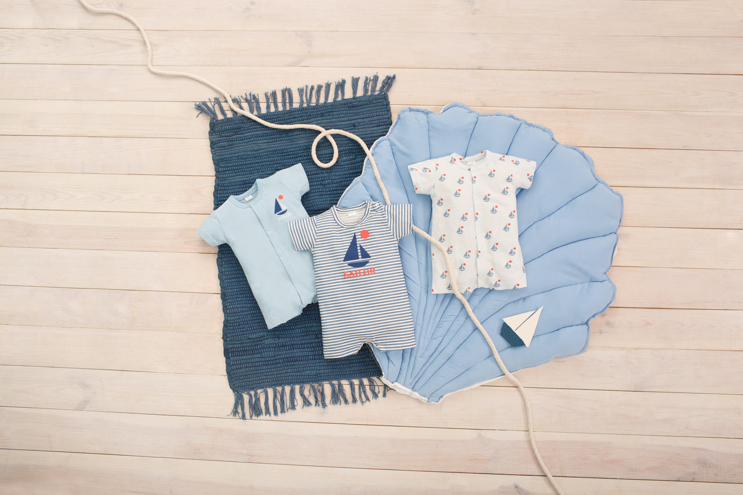 Sailor Striped Romper