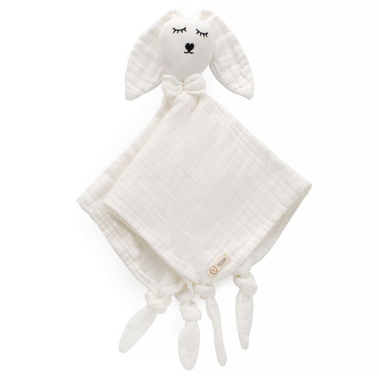 Ecru Bunny Cuddle Security Blanket