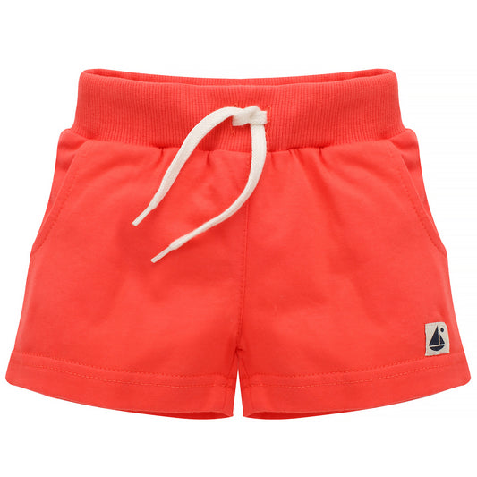 Drawstring Shorts in Red