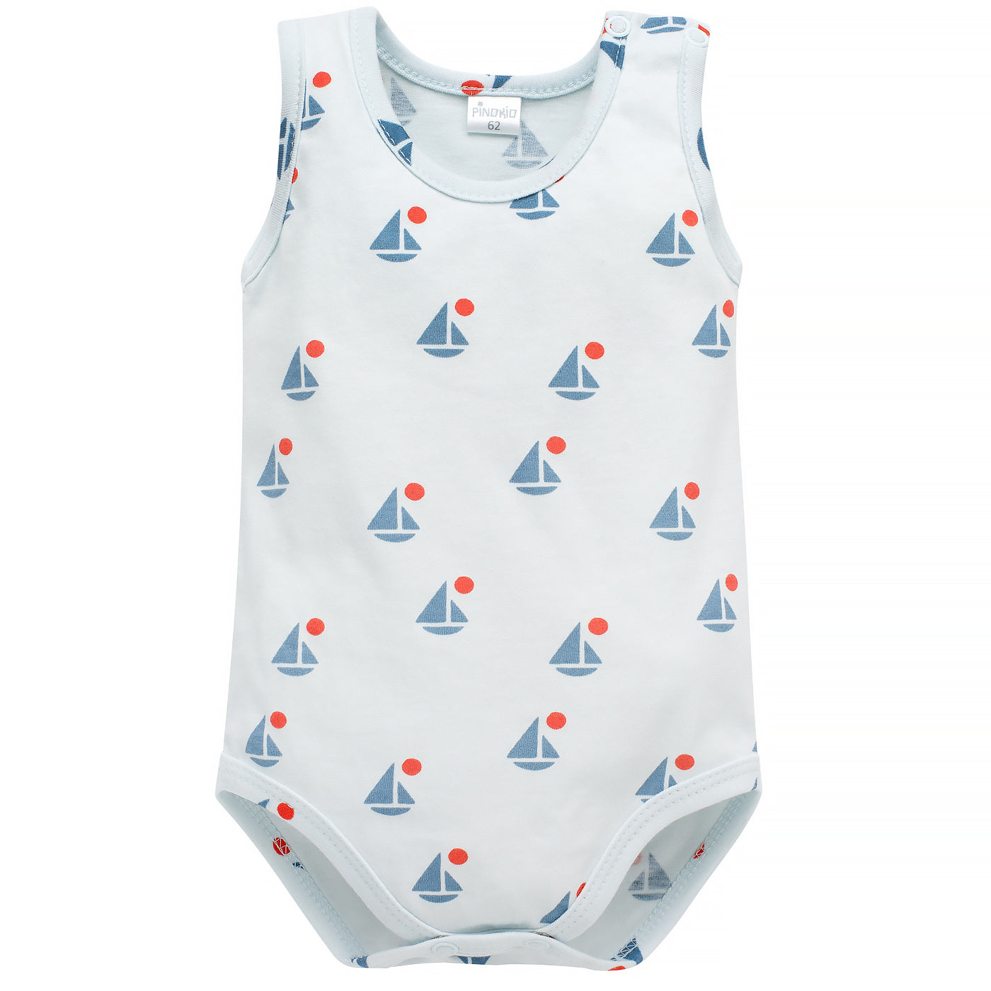 Sailboats Sleeveless Bodysuit