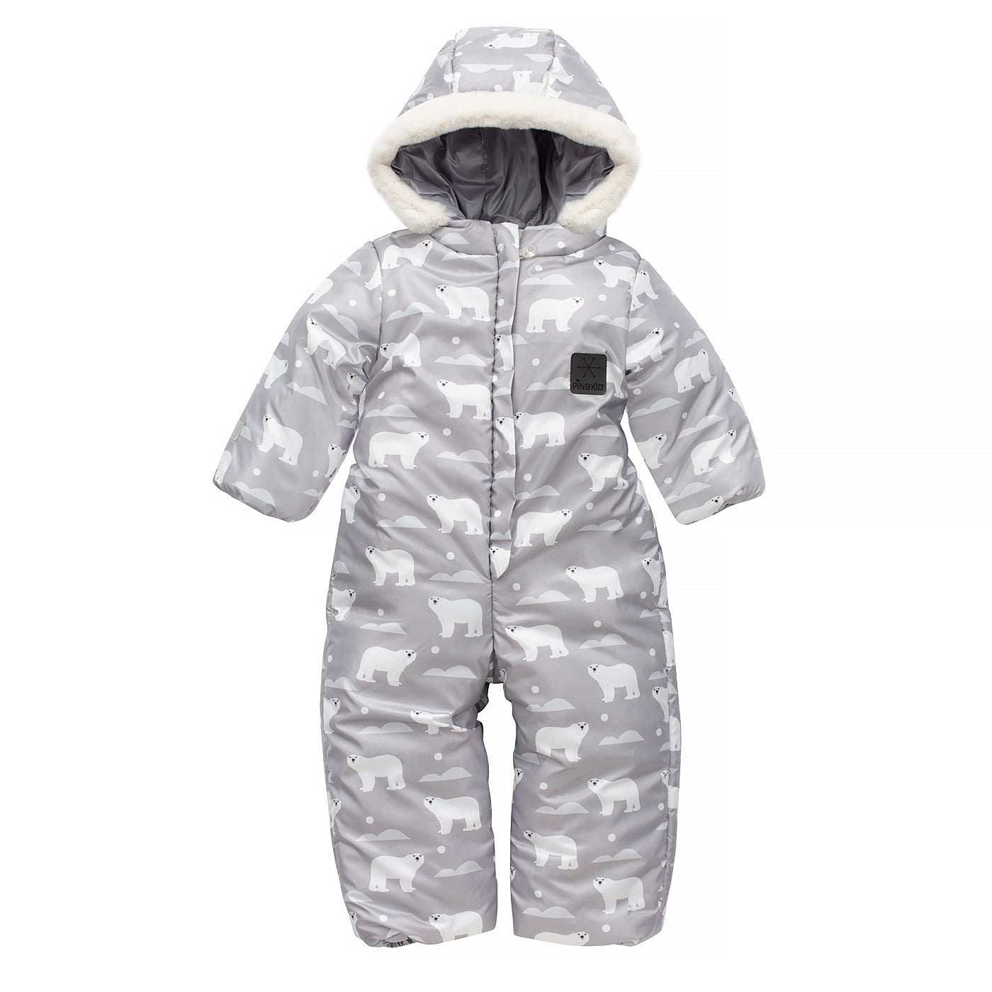 Gray Snowsuit