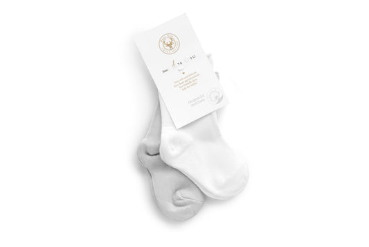 White & Gray Socks