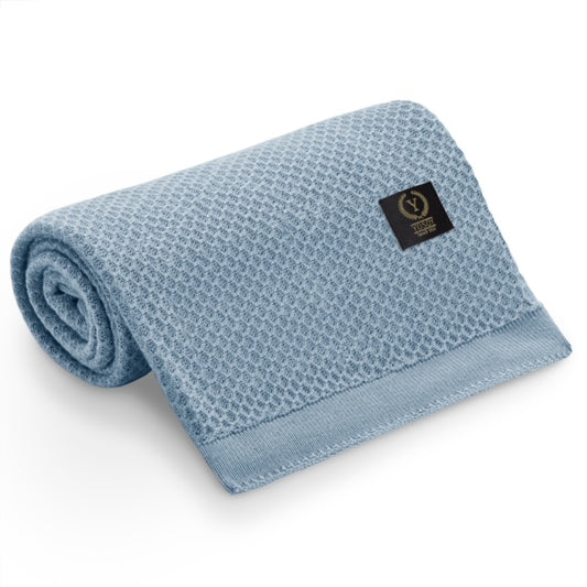 Maya Blue Bamboo Blanket