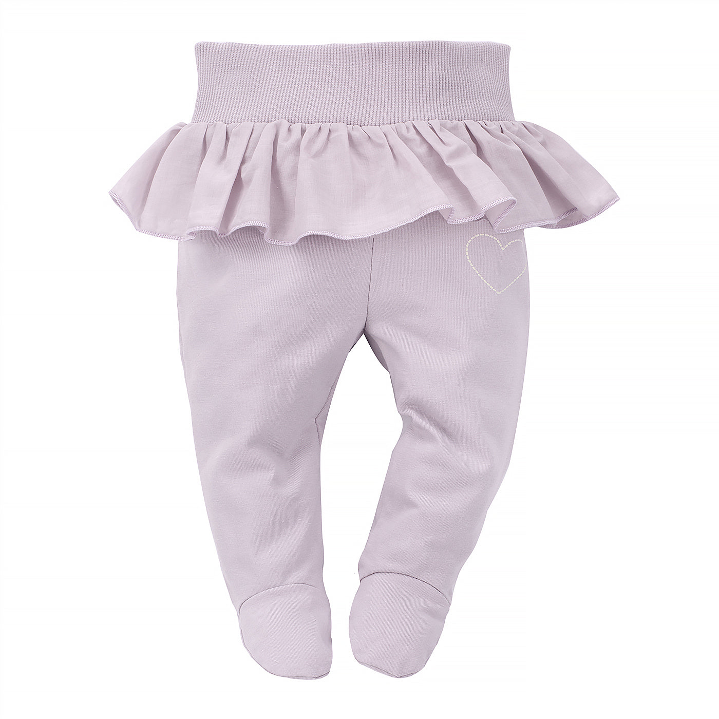 Baby girl footed leggings