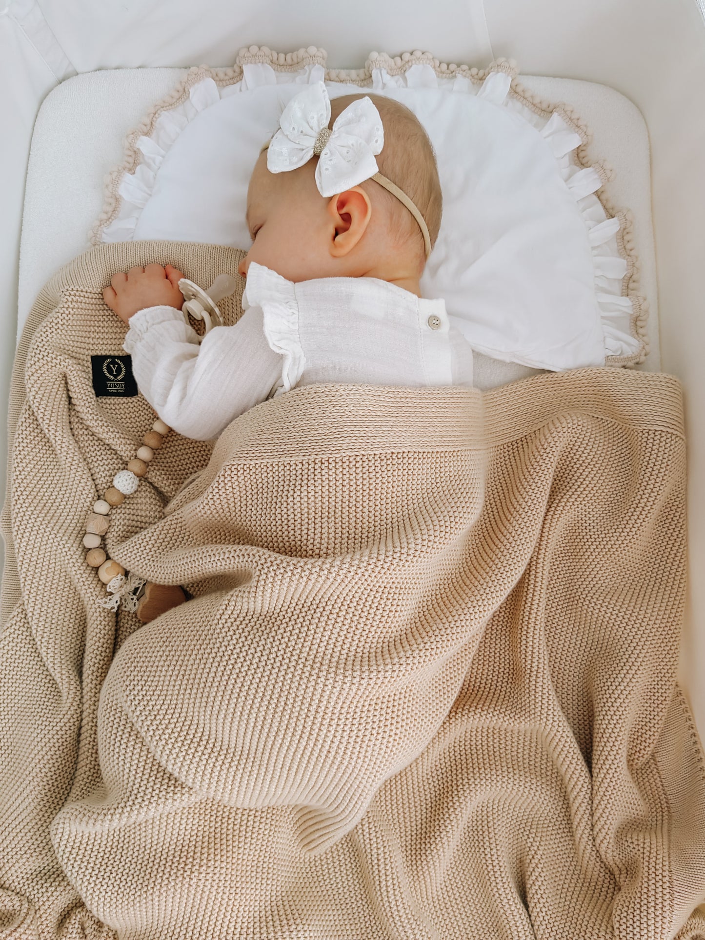 Sunny Beige Blanket
