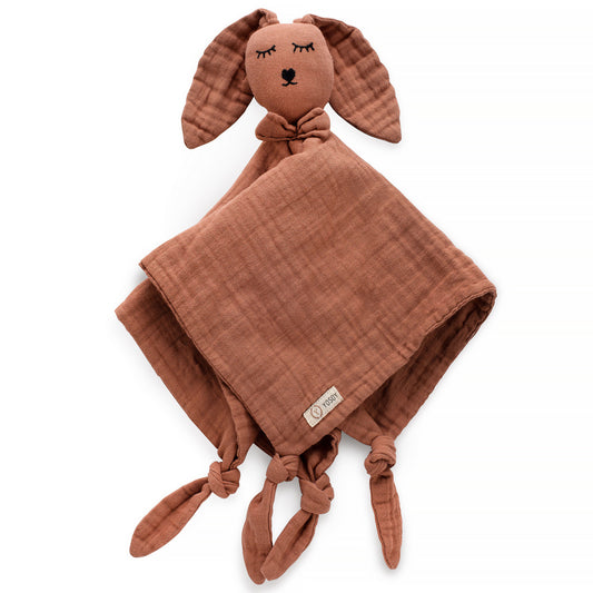 Cinnamon Bunny Cuddle Security Blanket