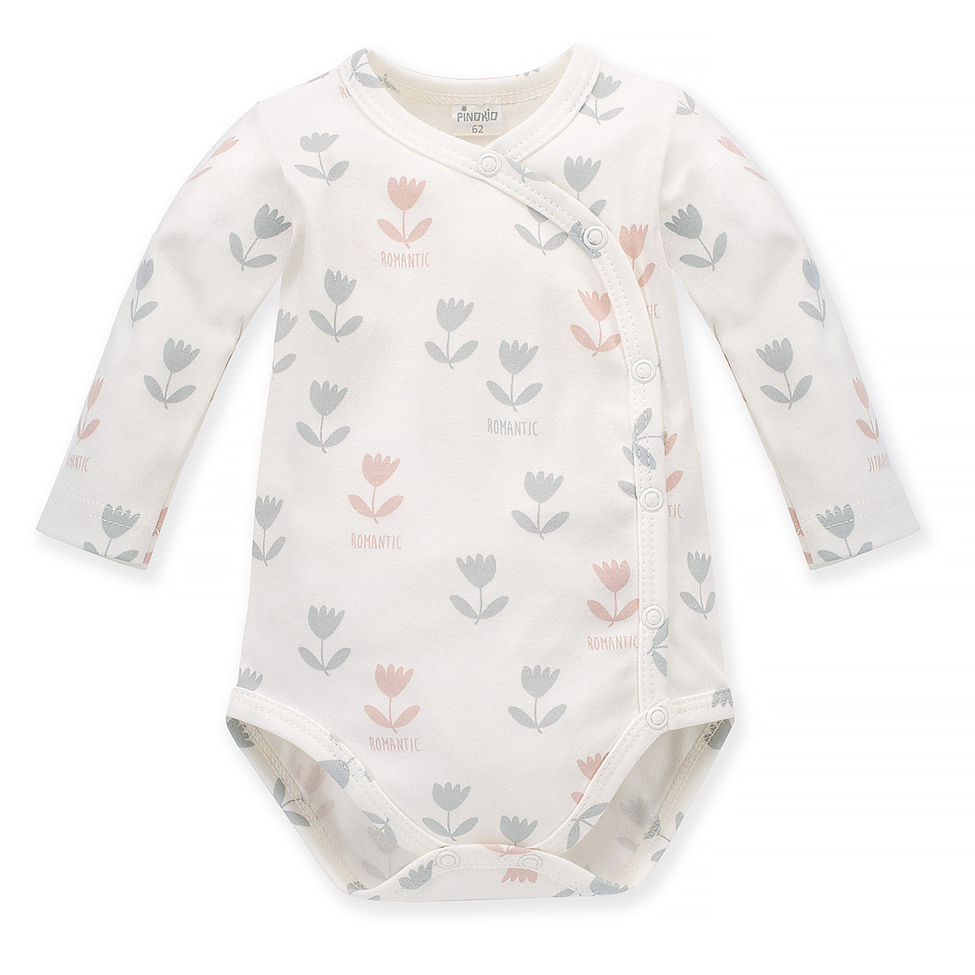 Long sleeve side snap body