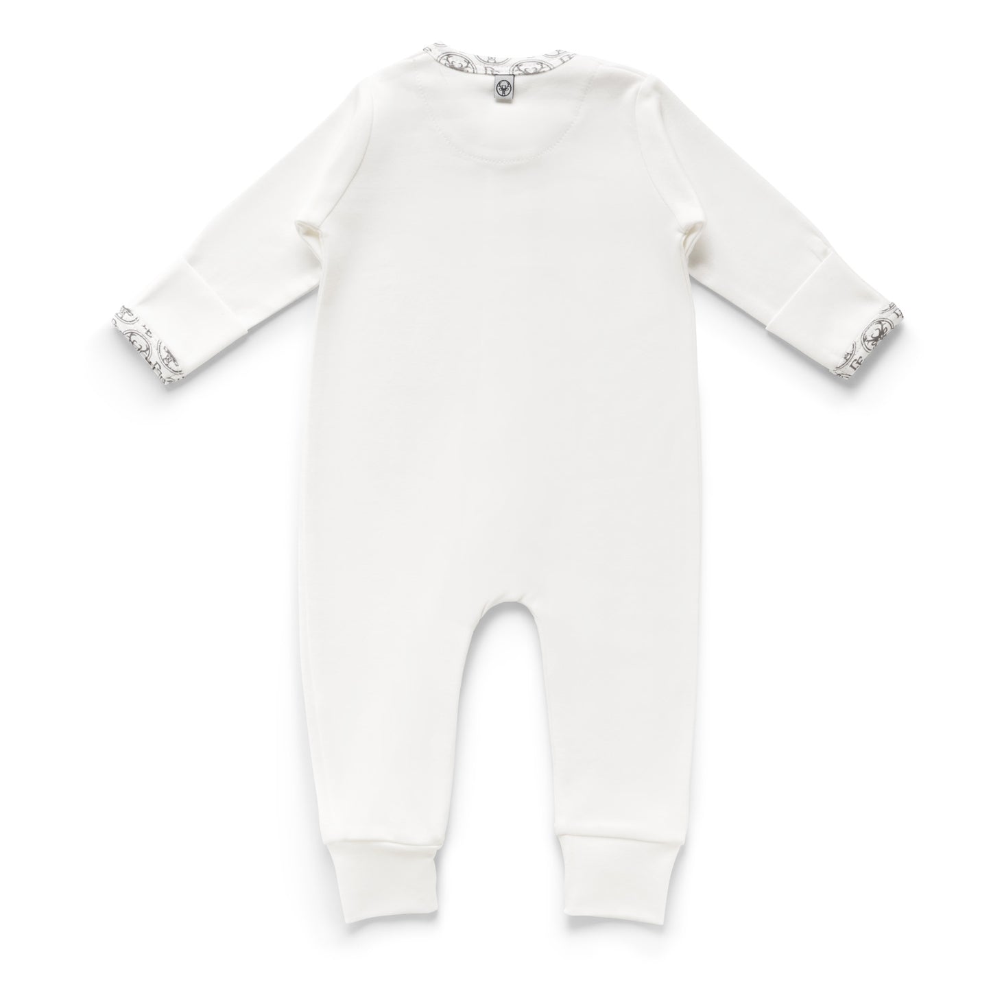 Full-zip romper