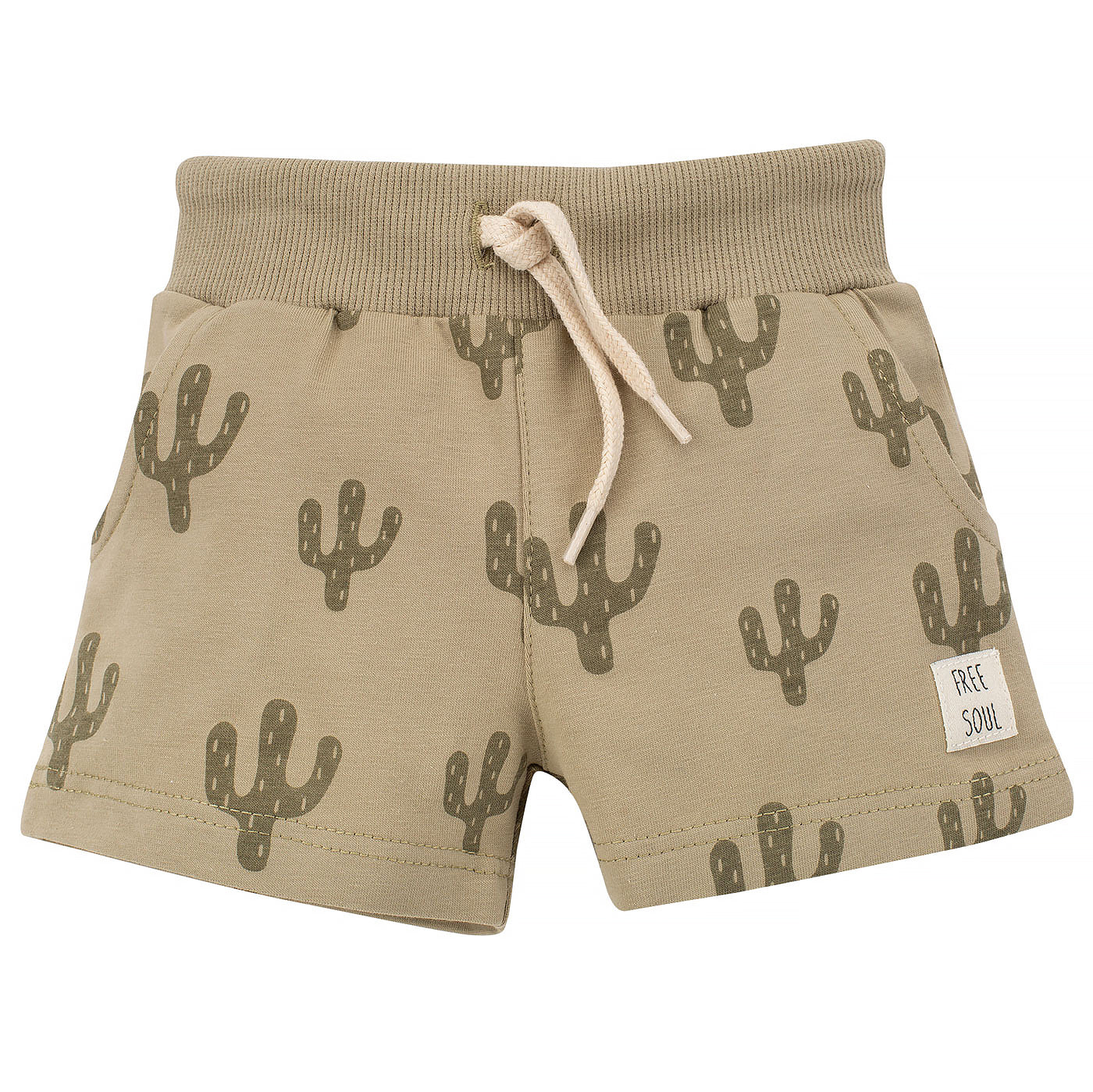 Cactus Drawstring Shorts