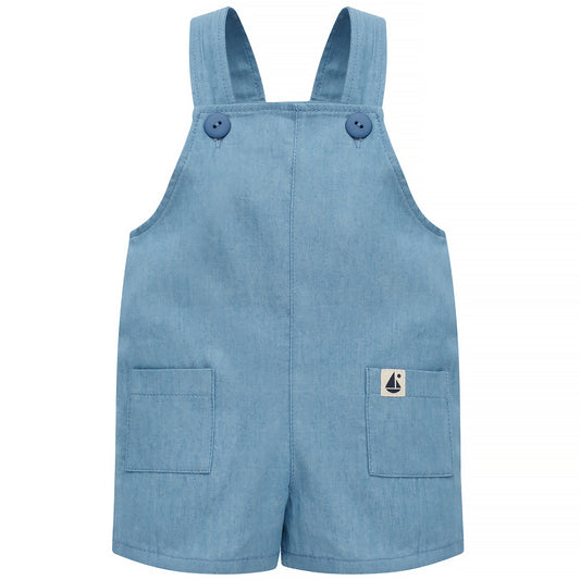 Denim Short Overalls