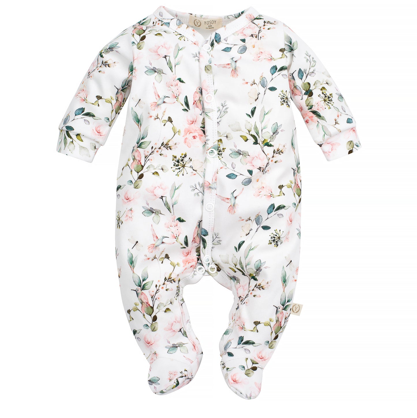 Footed Coverall SECRET GARDEN